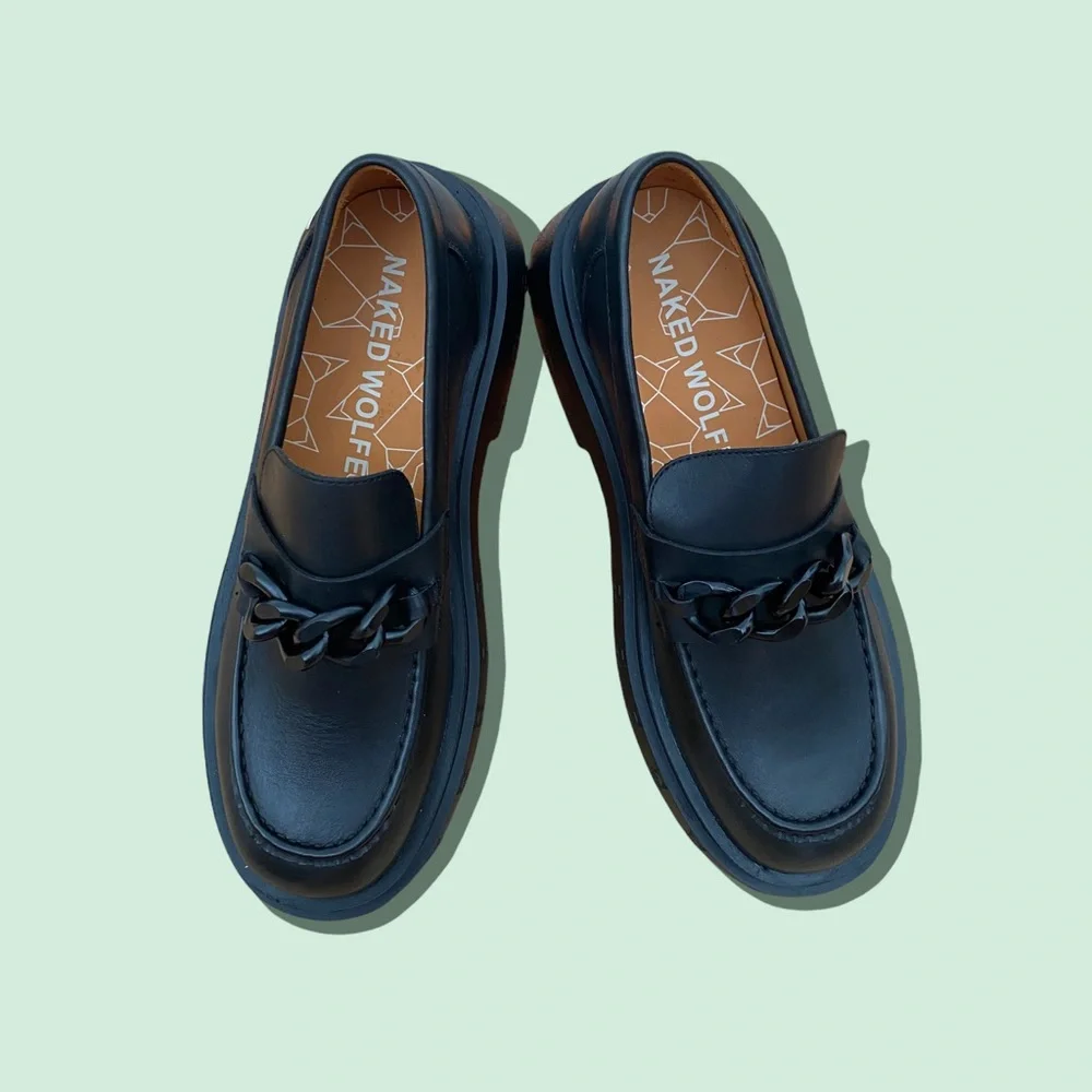 BRAND NEW NAKED WOLFE LOAFERS W/ BOX - Picture 3 of 4